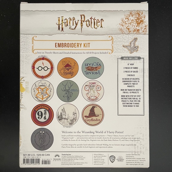 Harry Potter Embroidery Kit (BNIB / BNWT) - Picture 2 of 3